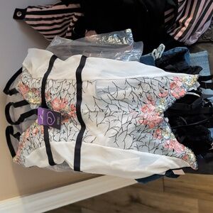 Elegant Floral Lace Lingerie Set